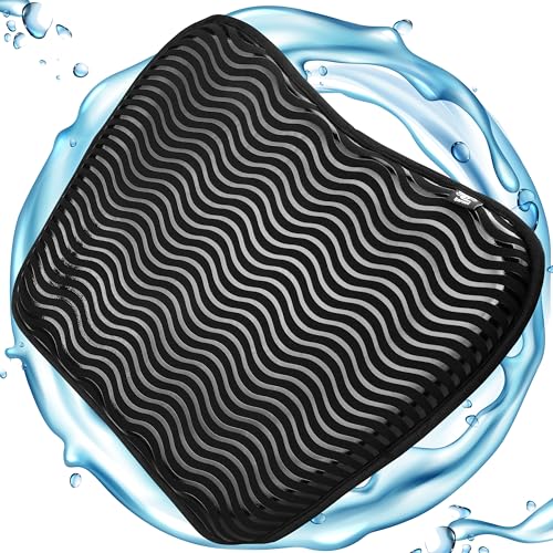 Anti Slip Kayak Seat Cushion Ideal Waterproof Seat Pad for Sit in Kayak, Inflatable Kayak, Canoe and Boat. Comfort Kayak Accessories for Fishing Kayak, Ocean Kayak, Pedal Kayak and More