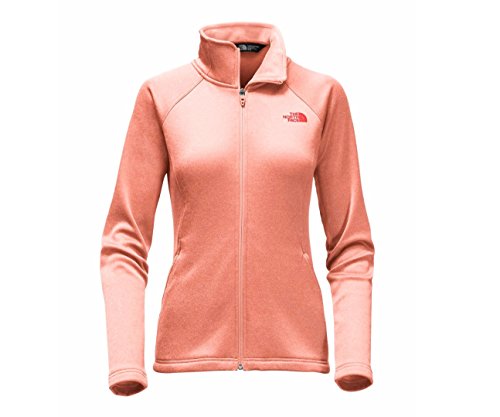 The North Face Women's Agave Full Zip Tropical Peach Heather Size Large