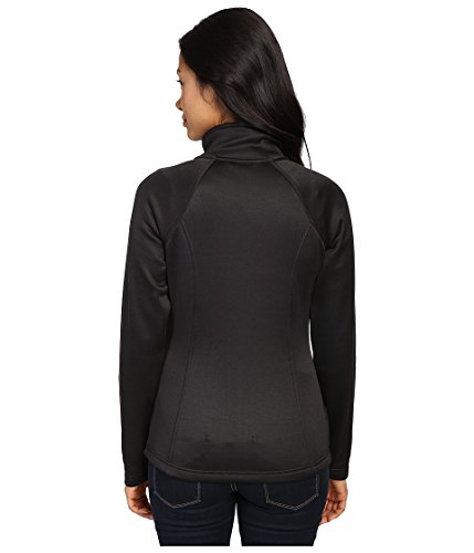 The North Face Women's Agave Full Zip TNF Black Heather/Mid Grey (Prior Season) Sweatshirt