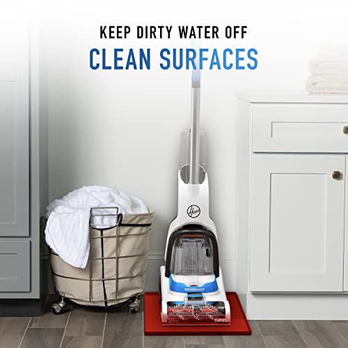 Hoover PowerDash Pet Compact Carpet Cleaner with Storage Mat, FH50750 and Hoover Paws & Claws Deep Cleaning Carpet Shampoo with Stainguard, Concentrated Machine Cleaner, 64oz Formula, AH30925