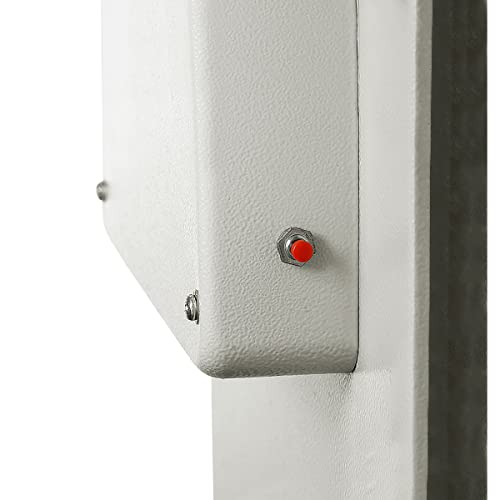 Digital Wall Safe â Flat, Electronic, Steel, Keypad, 2 Manual Override Keys â Protect Money, Jewelry, Passports â For Home or Business by Paragon
