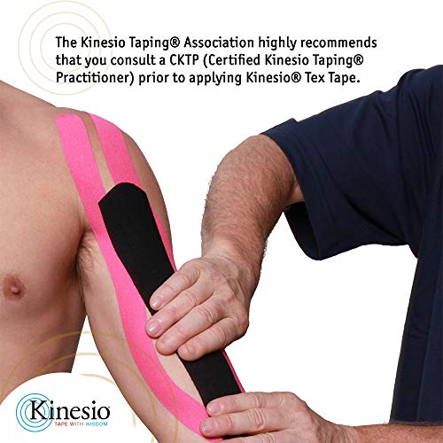 Kinesio Taping - Elastic Therapeutic Athletic Tape Tex Gold FP - Beigeâ 2 in. x 13 ft - 2 Pack