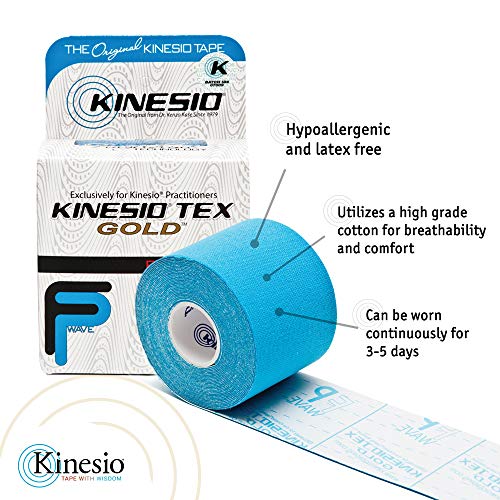 Kinesio Taping - Elastic Therapeutic Athletic Tape Tex Gold FP - Beigeâ 2 in. x 13 ft - 2 Pack