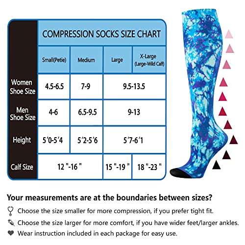 Compression Socks Women and Men, 20-30mmHg, Best for Nurses, Travel, Pregnancy