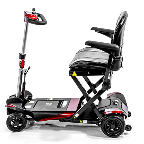 Transformer Electric Folding Mobility Scooter (Red) by Solax