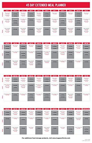Augason Farms 30-Day 1-Person Emergency Food Supply â QSS Certified , White
