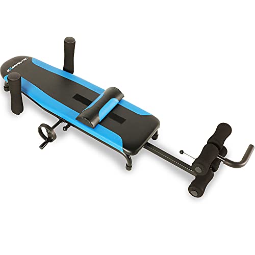 Exerpeutic Inversion Table Alternative Traction Table with 300 LBS Weight Capacity, Super Space Saving