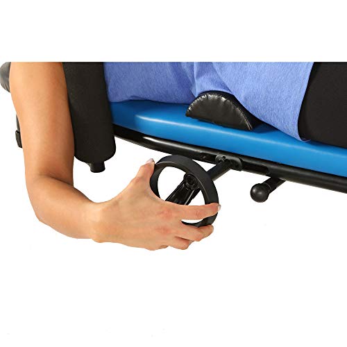 Exerpeutic Inversion Table Alternative Traction Table with 300 LBS Weight Capacity, Super Space Saving