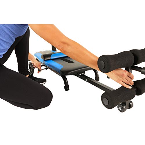 Exerpeutic Inversion Table Alternative Traction Table with 300 LBS Weight Capacity, Super Space Saving