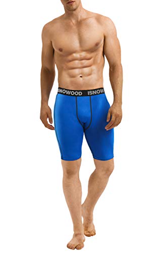isnowood Compression Shorts for Men Spandex Running Workout Athletic Underwear