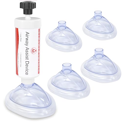 Child & Adult Removal Device for Removing Blocked Objects by DCome, Effective and Portable Device for Child & Adults, Equipped Four Different Size Masks, Easy to Carry, Safe & Strong, Not Fragile