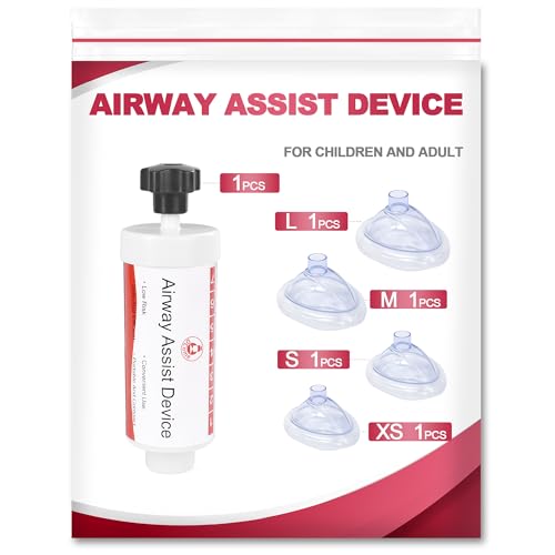 Child & Adult Removal Device for Removing Blocked Objects by DCome, Effective and Portable Device for Child & Adults, Equipped Four Different Size Masks, Easy to Carry, Safe & Strong, Not Fragile