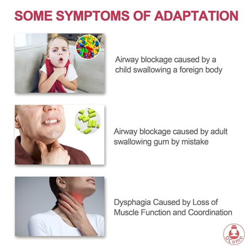 Child & Adult Removal Device for Removing Blocked Objects by DCome, Effective and Portable Device for Child & Adults, Equipped Four Different Size Masks, Easy to Carry, Safe & Strong, Not Fragile