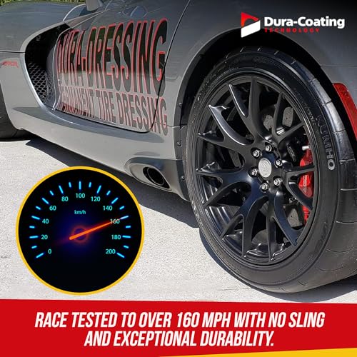 Dura-Dressing Total Tire Kit, XL Kit for 2-3 Cars or 1 Large Truck â Tire Dressing and Cleaning Kit â Made in The USA to Ensure Your Tires Shine and Look Great