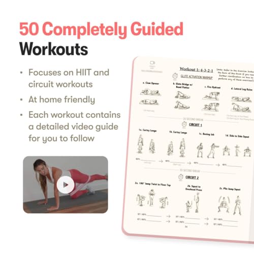 Badass Body Goals: Booty Shaping, Resistance Training, Workout Log Book! Fitness Journal for Women. 10-Week Circuit & Resistance Training Program. Workout Journal for Women by Jen Cohen & Habit Nest.