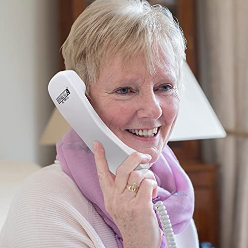 Future Call FC-0613 Picture Phone for Seniors w/10 One Touch Picture Memory Keys | Dementia Alzheimers Telephones for Seniors | Amplified Telephones for Hearing Impaired Seniors | 40db Volume Handset