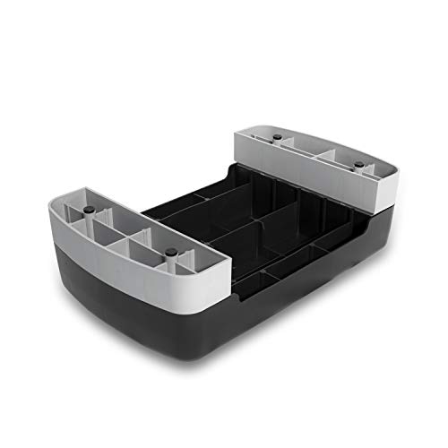 Tone Fitness Compact Aerobic Step Platform | Exercise Step, Black/Gray, Model: HHBA-TN001BK-2