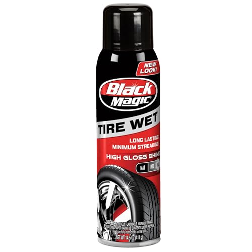 Black Magic BC23220 Tire Wet Spray, 14.5 oz.