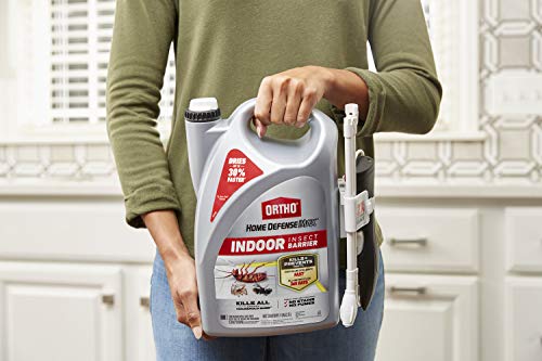 Ortho Home Defense Max Indoor Insect Barrier: Starts to Kill Ants, Roaches, Spiders, Fleas & Ticks Fast, 1 gal.