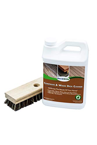 DeckMAX Concentrated Composite & Wood Deck Cleaner Kit - Nationâs Leading Wood & Composite Deck Cleaner Recommended by Manufacturers, Distributors & Contractors!