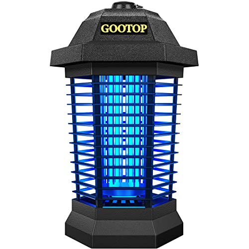 GOOTOP Mosquito Zapper Outdoor, Bug Zapper Outdoor Electric, Insect Fly Traps, Fly Zapper, Mosquito Killer for Patio, Need to be Plugged in