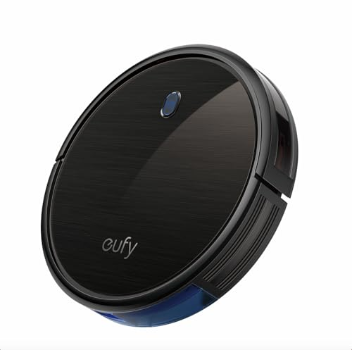 eufy by Anker, BoostIQ RoboVac 11S (Slim), Robot Vacuum Cleaner, Super-Thin, 1300Pa Strong Suction, Quiet, Self-Charging Robotic Vacuum Cleaner, Cleans Hard Floors to Medium-Pile Carpets