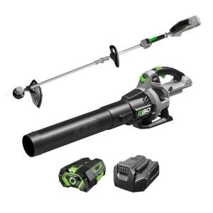 EGO Power+ ST1503LB 15-Inch Weed Eater 56-Volt Lithium-ion Cordless String Trimmer & 530CFM Blower Combo Kit with 4.0Ah Battery and Charger Included,Black