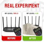 Atmosure 1 Yard Copper Faraday Fabric (44" x 36") â EMF & 5G Blocker â Electromagnetic Radiation Protection from 5G Cellular Signal, WiFi, Bluetooth, GPS â EMF Protection Blanket