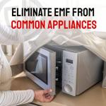 Atmosure 1 Yard Copper Faraday Fabric (44" x 36") â EMF & 5G Blocker â Electromagnetic Radiation Protection from 5G Cellular Signal, WiFi, Bluetooth, GPS â EMF Protection Blanket