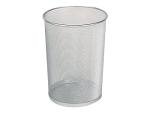 Rubbermaid Commercial Concept Collection Mesh Metal Wastebasket/Trash Can/Bin, 5 GAL, Silver (FGWMB20SLV)