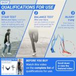 iWALK3.0 Hands Free Crutch - Pain Free Knee Crutch - Alternative to Crutches