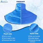 Atsuwell Ice Pack for Neck and Shoulders Pain Relief Cold Compress Therapy Shoulder Ice Packs for Injuries Reusable Gel, Large Upper Back Cold Pack Wrap for Swelling, Bruises, Sprain, Surgery