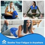 Atsuwell Ice Pack for Neck and Shoulders Pain Relief Cold Compress Therapy Shoulder Ice Packs for Injuries Reusable Gel, Large Upper Back Cold Pack Wrap for Swelling, Bruises, Sprain, Surgery