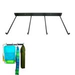 StoreYourBoard BLAT Chair Double Storage Rack, Wall Mount Hooks, Holds 200 lbs, Folding, Patio, Camping, and Beach Chairs