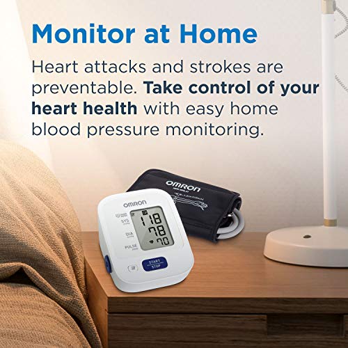 OMRON Bronze Blood Pressure Monitor, Upper Arm Cuff, Digital Blood Pressure Machine, Stores Up To 14 Readings