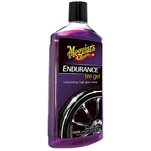 Meguiar's Endurance Tire Gel, Tire Dressing Protects and Shines Car Tires - 16 Oz Bottle