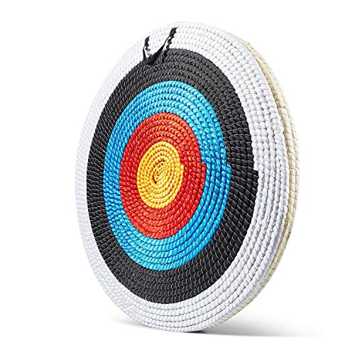 KAINOKAI Traditional Hand-Made Straw Archery Target,Arrow Target for Recurve Bow Longbow or Compound Bow(A Traditional Target Dia Î¦:31.5in / 3 Layers)