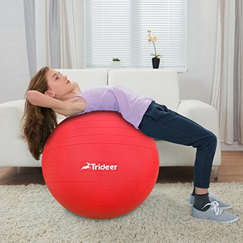 Trideer Yoga Ball Exercise Ball