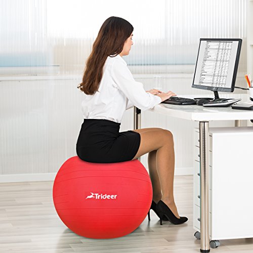 Trideer Yoga Ball Exercise Ball