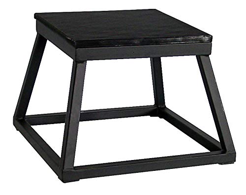 Ader Plyometric Platform Box Set- 12", 18" & 24" Black
