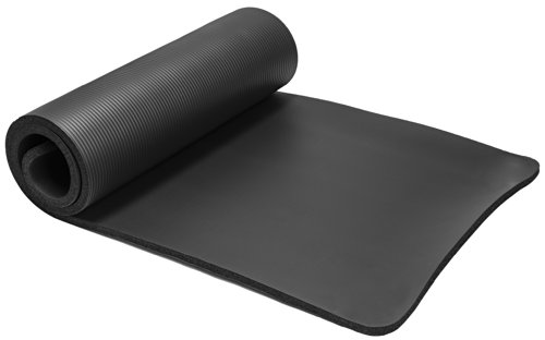 Spoga, Premium 5/8-inch Extra Thick 71-inch Long High Density Exercise Yoga Mat with Comfort Foam and Carrying Straps, for Exercise, Yoga, and Pilates