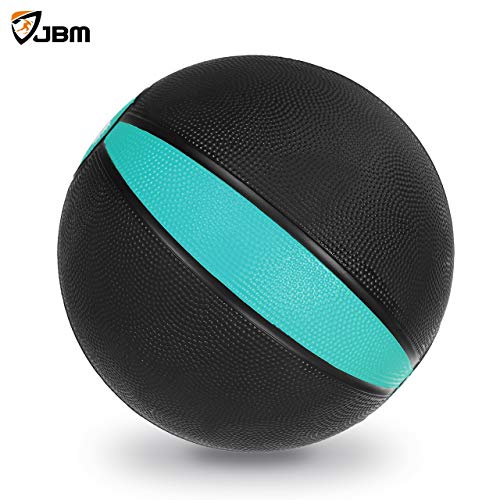 JBM Medicine Ball Slam Ball 2lbs 4lbs 6lbs 8lbs 10lbs 12lbs 15lbs Workouts / Exercise Strength Training Cardio Exercise Plyometric & Core Training Squats, Lunges (Blue - 2LB, Medicine Balls)
