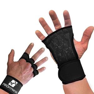 ProFitness Workout Gloves Men and Woman Best Workout Gloves for Weight Lifting, Gym Workouts Color (Black, Small)
