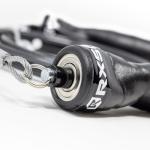 Rx Smart Gear Jump Rope - Black Ops Ergonomic Handles with Trans Black Cable Buff 3.4 9'0" | Jump Smart Weighted Speed Rope for Sports & Fitness, MMA, HIIT, Cardio & Functional Workout