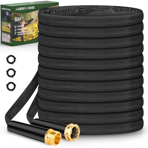 50FT Lightweight No-Kink Garden Hose