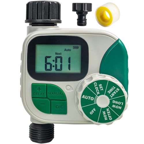 Hourleey Garden Hose Water Timer with Rain Delay