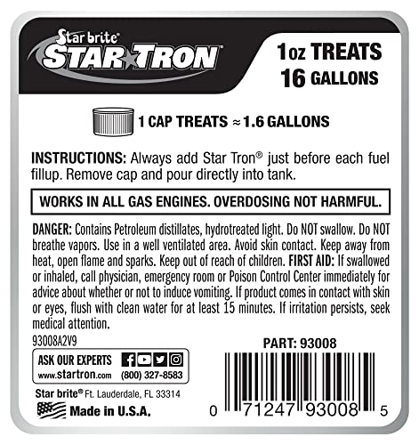 Star Tron Enzyme Fuel Treatment - 8 oz