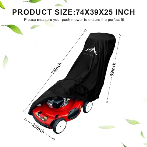 Himal Outdoors Heavy Duty Lawn Mower Cover, Waterproof
