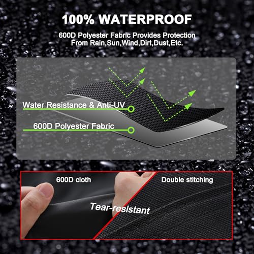 Himal Outdoors Heavy Duty Lawn Mower Cover, Waterproof