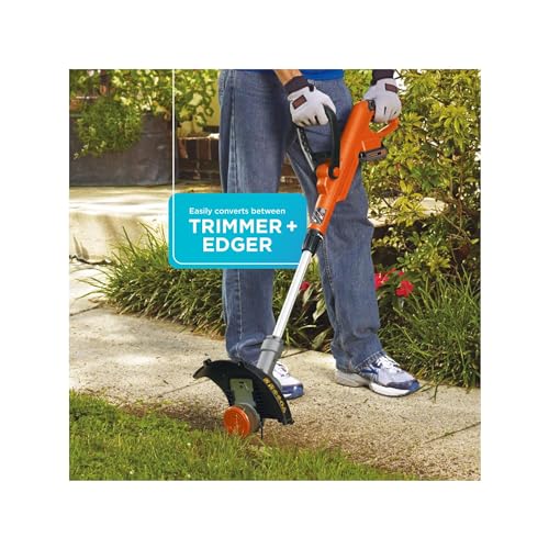 BLACK+DECKER Cordless String Trimmer and Edger, 12 Inch